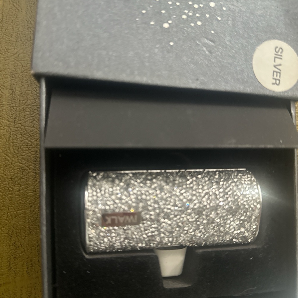 Iwalk Lightning Silver Sparkle Phone Charger